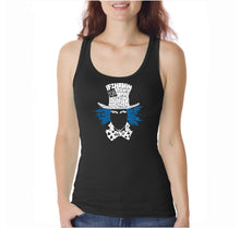 Load image into Gallery viewer, The Mad Hatter  - Women&#39;s Word Art Tank Top