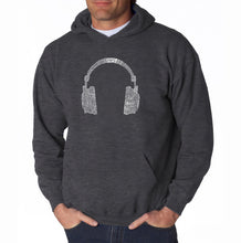 Load image into Gallery viewer, 63 DIFFERENT GENRES OF MUSIC - Men&#39;s Word Art Hooded Sweatshirt
