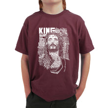 Load image into Gallery viewer, JESUS - Boy&#39;s Word Art T-Shirt