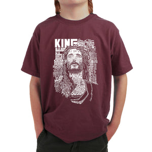 JESUS - Boy's Word Art T-Shirt