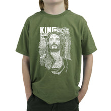 Load image into Gallery viewer, JESUS - Boy&#39;s Word Art T-Shirt