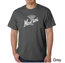 Load image into Gallery viewer, Martini - Men&#39;s Word Art T-Shirt