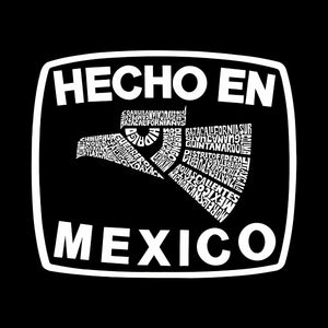 LA Pop Art Women's Dolman Word Art Shirt - HECHO EN MEXICO