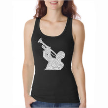 Load image into Gallery viewer, ALL TIME JAZZ SONGS  - Women&#39;s Word Art Tank Top