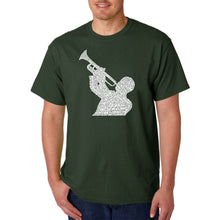 Load image into Gallery viewer, ALL TIME JAZZ SONGS - Men&#39;s Word Art T-Shirt