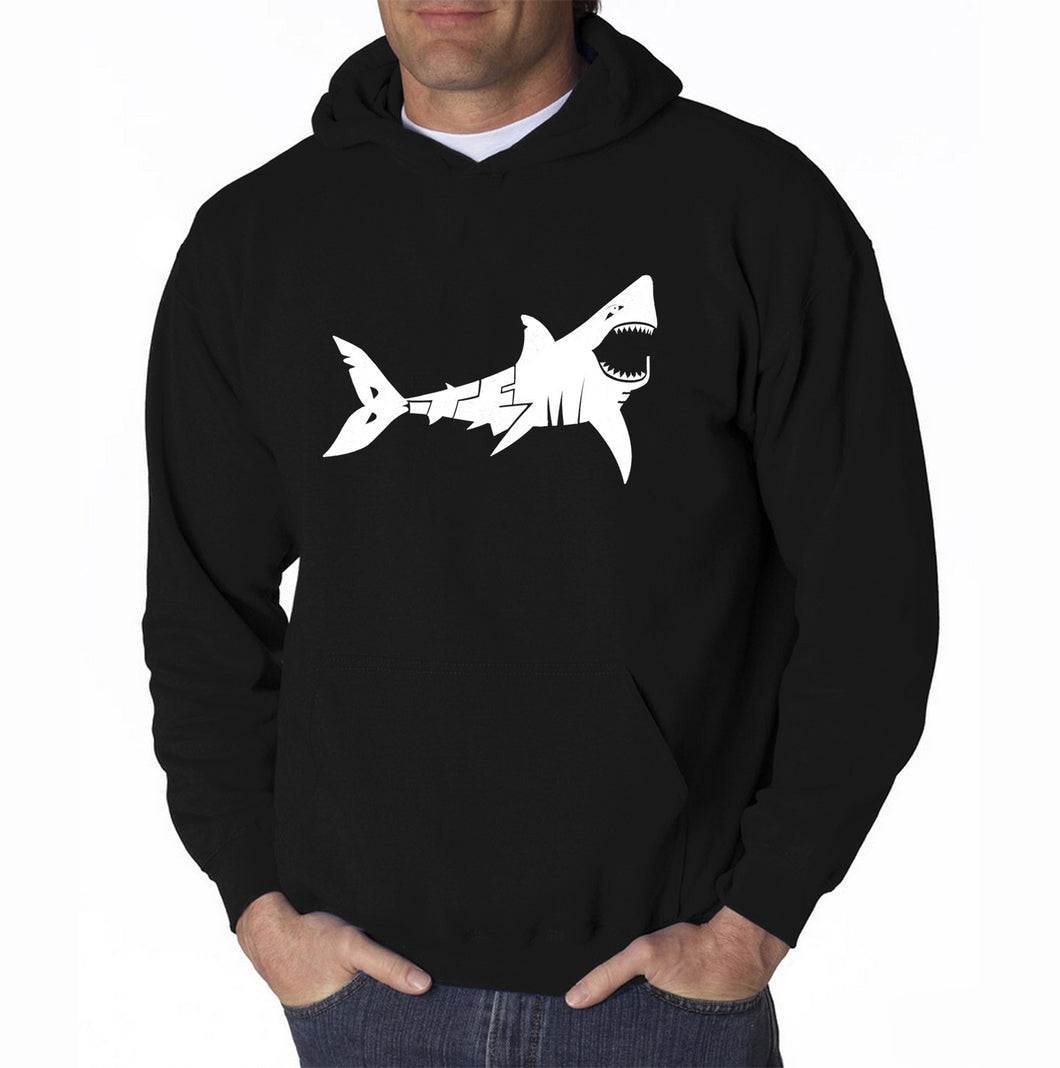 BITE ME - Men's Word Art Hooded Sweatshirt