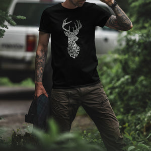 Types of Deer - Men's Premium Blend Word Art T-Shirt
