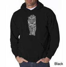 Load image into Gallery viewer, TIGER - Men&#39;s Word Art Hooded Sweatshirt