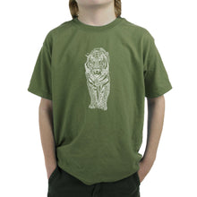 Load image into Gallery viewer, TIGER - Boy&#39;s Word Art T-Shirt