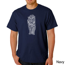 Load image into Gallery viewer, TIGER - Men&#39;s Word Art T-Shirt