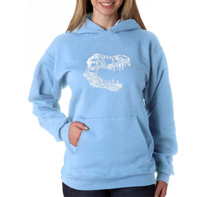 TREX - Women's Word Art Hooded Sweatshirt