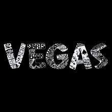 Load image into Gallery viewer, VEGAS - Women&#39;s Word Art V-Neck T-Shirt