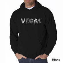 Load image into Gallery viewer, VEGAS - Men&#39;s Word Art Hooded Sweatshirt