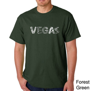 VEGAS - Men's Word Art T-Shirt