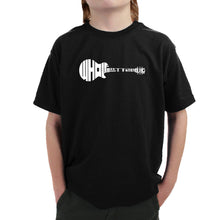 Load image into Gallery viewer, Whole Lotta Love - Boy&#39;s Word Art T-Shirt