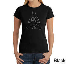 Load image into Gallery viewer, POPULAR YOGA POSES - Women&#39;s Word Art T-Shirt